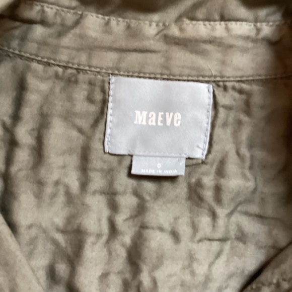 ANTHROPOLOGIE MAEVE AVEIRO SAFARI TOP - Picture 5 of 16